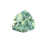 Natural Green Sapphire – 1.32 Carat Triangle Shaped | Unheated Gems - Sapphire pal