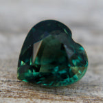 Natural Green Sapphire | Heart Cut | 1.24 Carat | Madagascar Origin - Sapphirepal