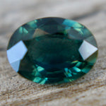 Natural Green Sapphire | Oval Cut | 1.51 Carat | Australian Green Sapphire Ring - Sapphirepal