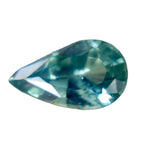 1.04ct Natural Green Sapphire | Unheated Pear Cut from Ceylon | Loose Ethical Gemstone - Sapphire pal