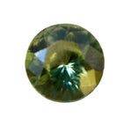 0.77ct Natural Green Sapphire β Round Cut, Untreated, Eye Clean Gemstone from Madagascar | Ideal for Custom Jewellery | Sapphire Pal Australia