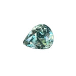 1.00ct natural green sapphire pear cut unheated loose gemstone – Sapphire Pal