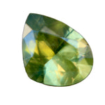 Natural green sapphire 1.54 ct freeform cut from Ceylon – earth-sourced gemstone for fine jewelry