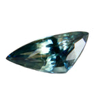 Natural Green Sapphire 1.02ct – Freeform Elongated Trillion Cut | Unheated VVS | Ethical Madagascar Gem