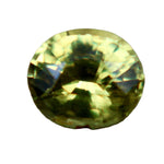 0.55 Carat Natural Green Sapphire β Oval Cut from Sri Lanka β Unheated