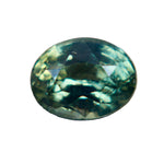 Natural green sapphire 1.29 ct oval cut from Ceylon – unheated earth-sourced gemstone for fine jewelry