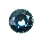 0.86 carat round cut natural green sapphire gemstone, unheated, VS clarity, Ceylon origin β ideal for engagement rings and fine jewellery