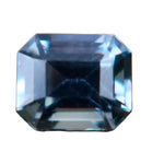 0.77 Carat Natural Green Sapphire β Emerald Cut Untreated Loose Gem