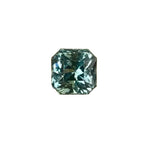 Natural Green Sapphire 1.30ct Asscher Cut Unheated VVS Ceylon | Sapphire Pal