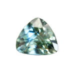 0.61ct Natural Green Sapphire | Trillion Cut | Unheated Madagascar Gem - Sapphire pal