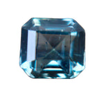 Natural green sapphire, 0.92ct Asscher cut 5.20×4.90 mm, unheated, SI clarity – Sapphire Pal