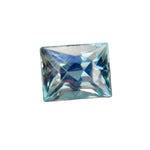 Natural green sapphire 0.55 carat baguette cut loose gemstone