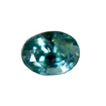 Natural Green Sapphire Oval Cut 0.75 Carat from Madagascar