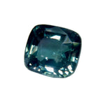 Natural green sapphire cushion cut 1.04 carat unheated loose gemstone Sapphire Pal Australia