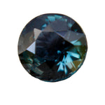 1.30ct natural green sapphire round cut loose gemstone with VS clarity