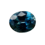 Madagascar green sapphire oval cut gemstone for fine jewelry design