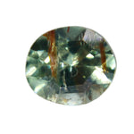 Natural green sapphire 0.59 carat freeform cut loose gemstone Madagascar