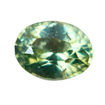 2.89 Carat Natural Green Sapphire | Oval Cut | Unheated Ceylon Gem - Sapphire PAL