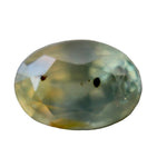 Natural Green Sapphire Oval Cut 0.75 Carat from Madagascar