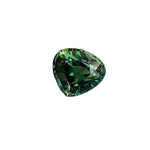 1.17 carat natural green sapphire pear cut unheated Ceylon VVS loose gemstone
