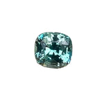 Untreated green sapphire 0.88 carat faceted gemstone for engagement rings