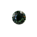 Natural green tourmaline 1.71 carat round cut untreated loose gemstone