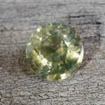 Natural Green Zircon – 1.22 Carat Round Cut from Ceylon - Sapphirepal