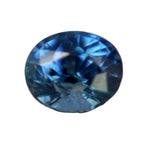 Natural Greenish Blue Sapphire – 0.87 Carat Oval Cut | Unheated Madagascar Gemstone - Sapphirepal