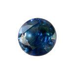 Natural Greenish Blue Sapphire – 0.93 Carat Round Cut | Unheated Madagascar Gemstone - Sapphirepal