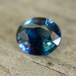 Natural Greenish Blue Sapphire – 0.99 Carat Oval Cut | Unheated Madagascar Gemstone - Sapphirepal