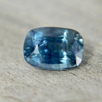 Natural Greenish Blue Sapphire – 1.04 Carat Cushion Cut | Unheated Madagascar Gemstone - Sapphirepal