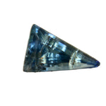 Natural Greenish Blue Sapphire – 1.06 Carat Trillion Cut | Unheated Madagascar Gemstone - Sapphirepal