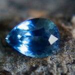 Natural Greenish Blue Sapphire – 1.23 Carat Pear Cut | Unheated | Madagascar - Sapphirepal