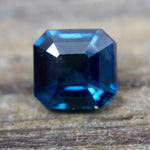 Natural Greenish Blue Sapphire β Asscher Cut - Sapphirepal