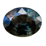 Natural Greenish Brown Sapphire – 2.07 Carat Oval | Unheated | Australian - Sapphire pal