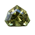 1.02ct Natural Greenish Yellow Sapphire β Modified Trillion Cut, Unheated, Loose Gemstone from Ceylon