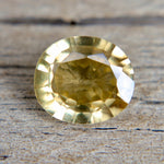 Natural Greenish Yellow Zircon – 2.00 Carat Oval Cut | Ceylon Origin - Sapphirepal