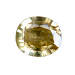 Natural Greenish Yellow Zircon – 2.00 Carat Oval Cut | Ceylon Origin - Sapphire pal