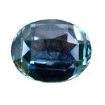 Natural Greyish Green Sapphire β 1.46 Carat Oval Cut Unheated Gemstone from Ceylon