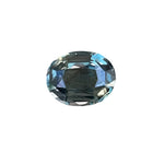 Natural Greyish Green Sapphire β 1.36 Carat Oval Cut Unheated Gemstone from Ceylon