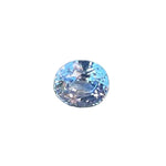 Natural lavender sapphire 1.15 carat oval cut unheated Ceylon loose gemstone