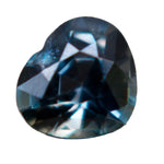 Heart Cut Natural Multi Coloured Sapphire β 1.00 Carat Green Purple Unheated Loose Gemstone