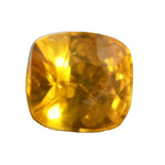 Natural Orange Sapphire 0.75 Carat Cushion Cut from Ceylon