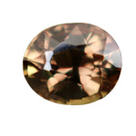 1.10 Carat Orangish Brown Sapphire – Oval Cut, Unheated Natural Gemstone from Madagascar