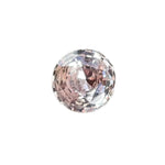 Natural Padparadscha Sapphire – 1.28 Carat Round Cut | Unheated Ceylon Gemstone - Sapphire pal