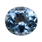 Natural Pale Blue Sapphire – 9.86 Carat Oval Cut | VVS Clarity | Ceylon Gemstone - Sapphire pal