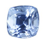 Natural Pale Blue Sapphire 1.55ct – Cushion Cut from Ceylon | Eye Clean Loose Gemstone - Sapphire pal