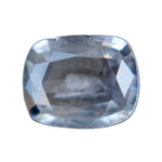 Natural pale blue sapphire 1.15 carat cushion cut Ceylon loose gemstone