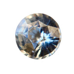 Natural Pale Peach Sapphire – 1.52 Carat Round Cut | Unheated Ceylon Gemstone - Sapphire pal