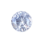 Natural Pale Peach Sapphire β 6 mm Round Cut | Loose Gemstone for Jewellery - Sapphire pal